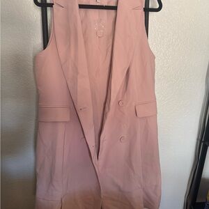 Love Tree Blush Pink Vest